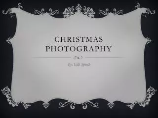 Christmas Photography