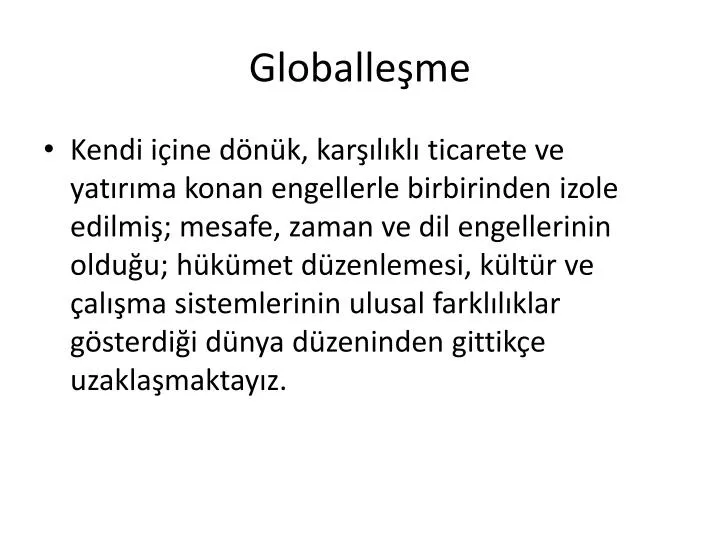globalle me