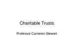 Charitable Trusts - slide 1