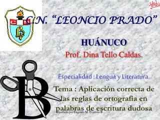c n leoncio prado