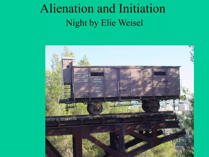 alienation and initiation