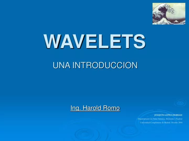 wavelets