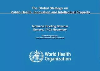 Intergovernmental Working Group on Public Health, Innovation and Intellectual Property