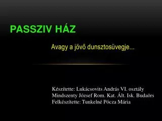 passziv h z