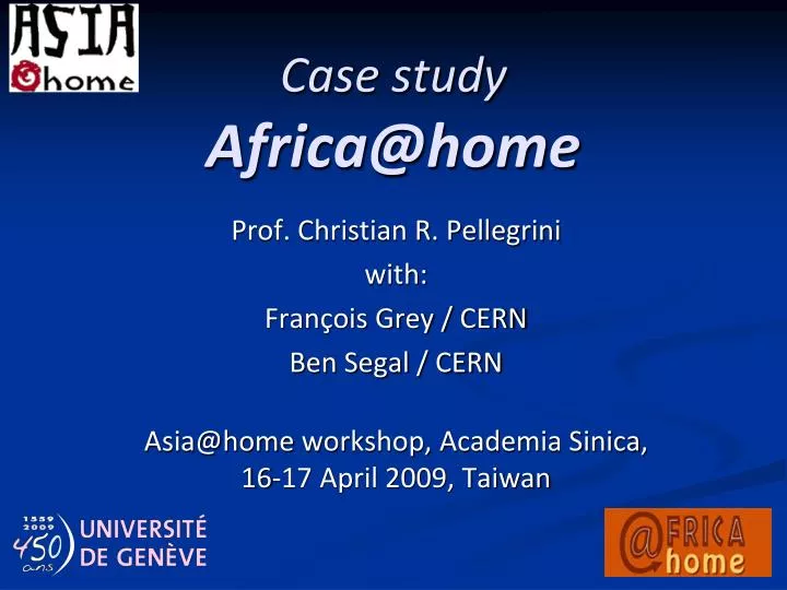 case study africa@home