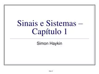 sinais e sistemas cap tulo 1