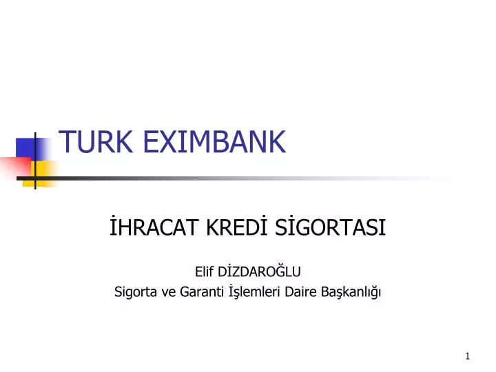 turk eximbank