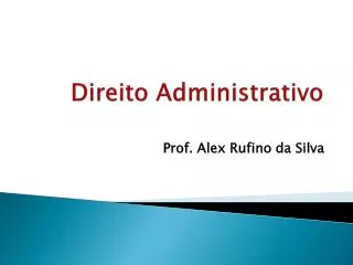 direito administrativo