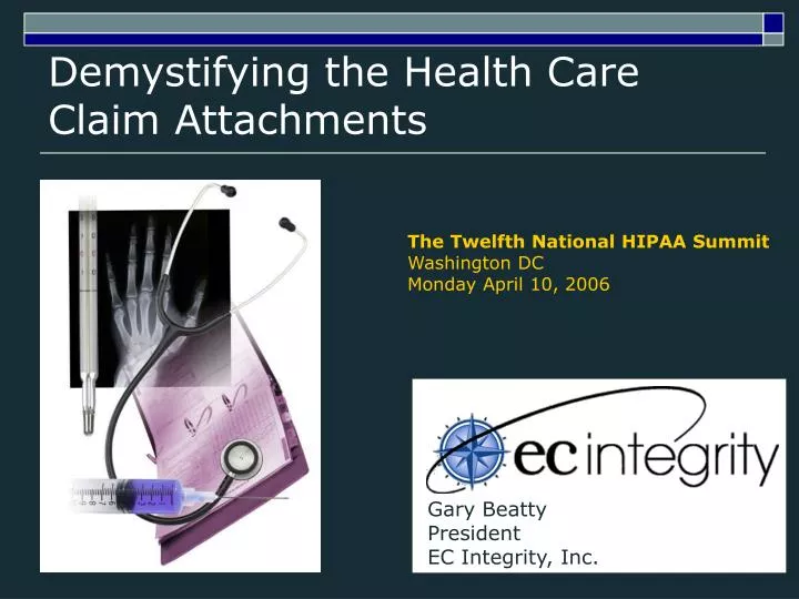 demystifying the health care claim attachments