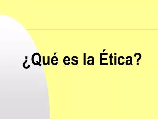 qu es la tica