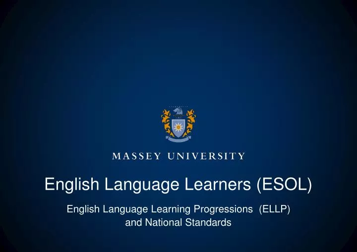 english language learners esol