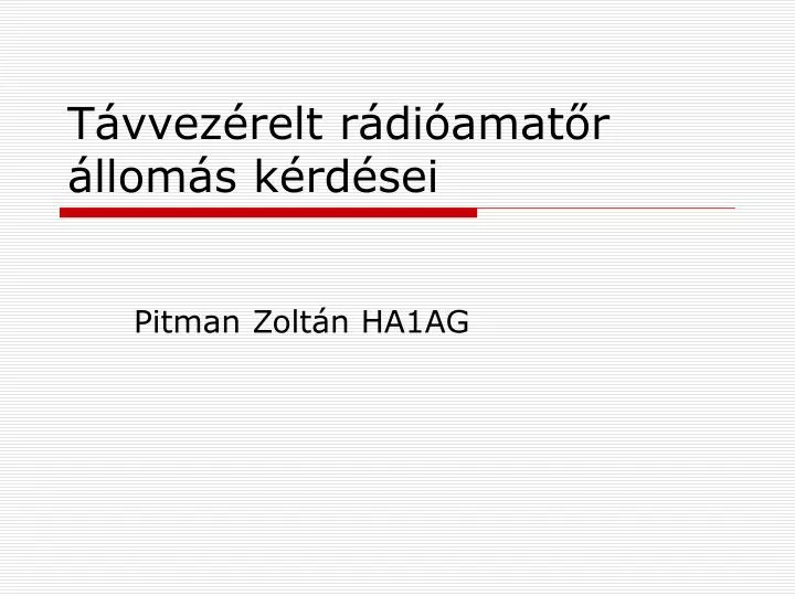 pitman zolt n ha1ag