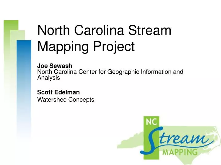 north carolina stream mapping project