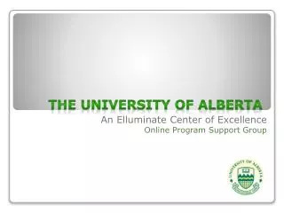 The University of Alberta