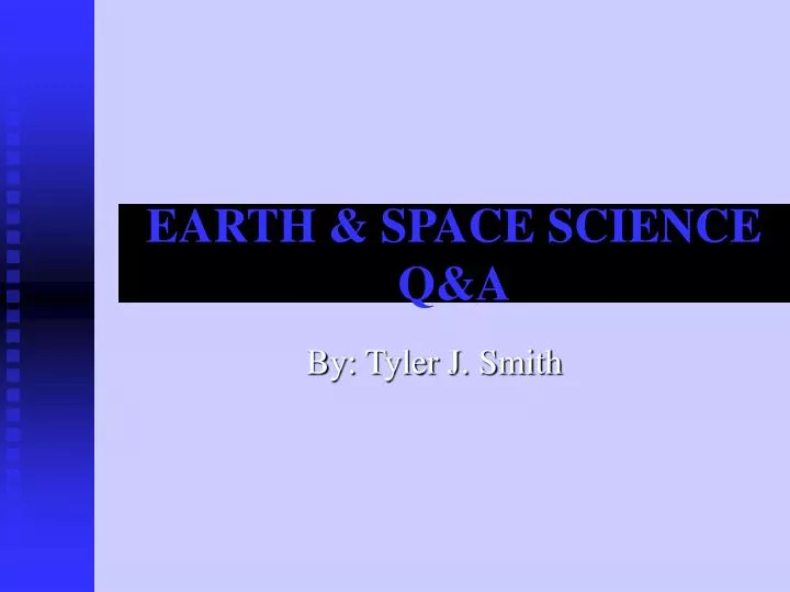 earth space science q a