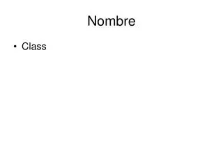 nombre