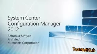 system center configuration manager 2012