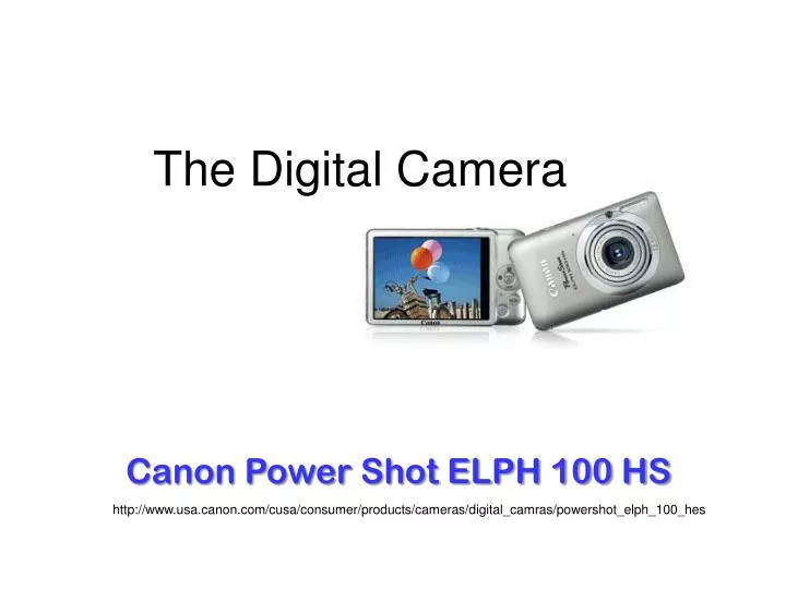 the digital camera