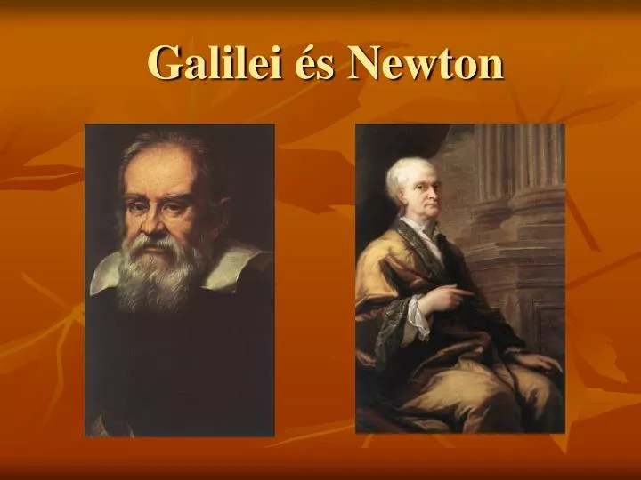 galilei s newton