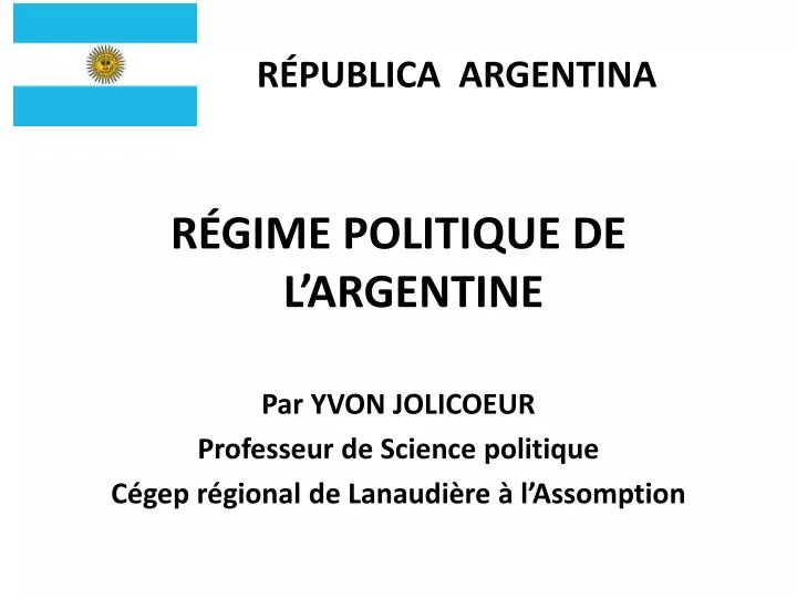 r publica argentina