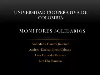 PPT - UNIVERSIDAD COOPERATIVA DE COLOMBIA PowerPoint Presentation, Free ...