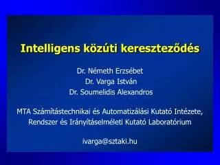 intelligens k z ti keresztez d s