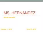 Ms. hernandez - slide 1