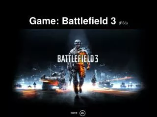 game battlefield 3 ps3