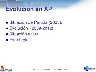 evoluci n en ap