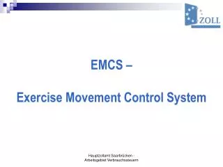emcs exercise movement control system