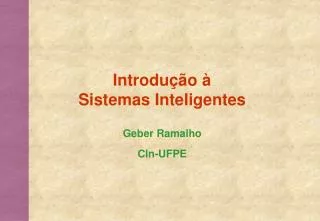 introdu o sistemas inteligentes