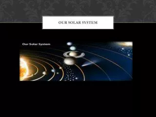 our solar system
