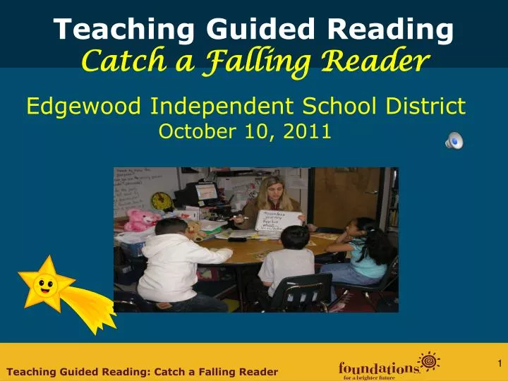 teaching guided reading catch a falling reader