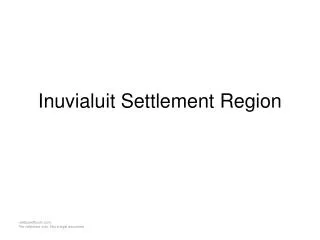 Inuvialuit Settlement Region