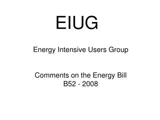 EIUG