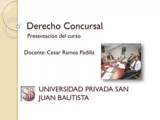 derecho concursal