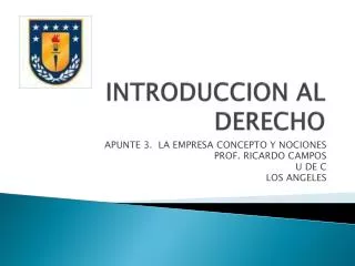 introduccion al derecho