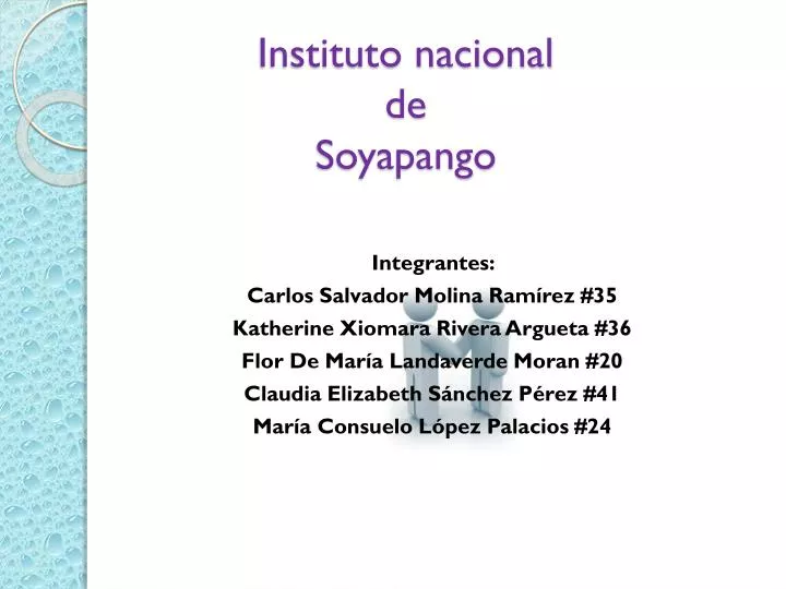 instituto nacional de soyapango