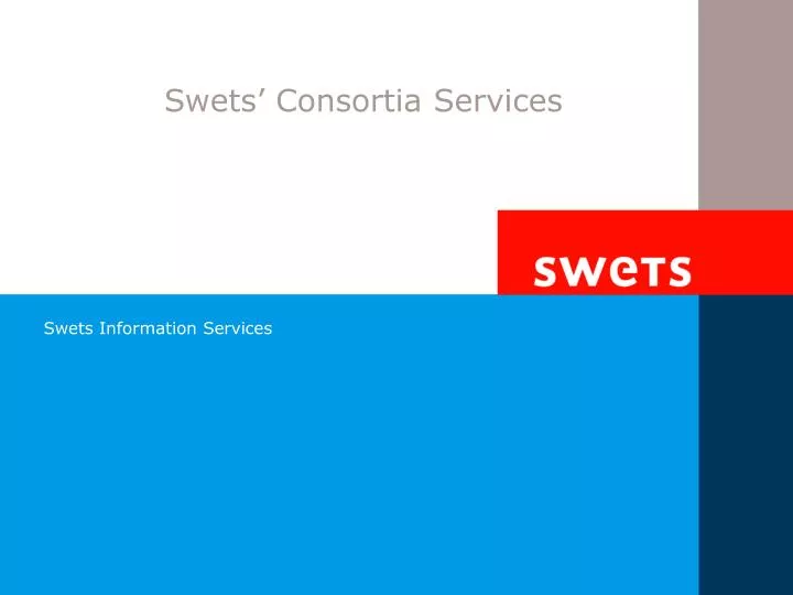 swets consortia services