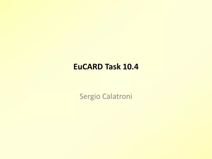 eucard task 10 4