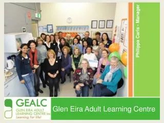 Glen Eira Adult Learning Centre Inc