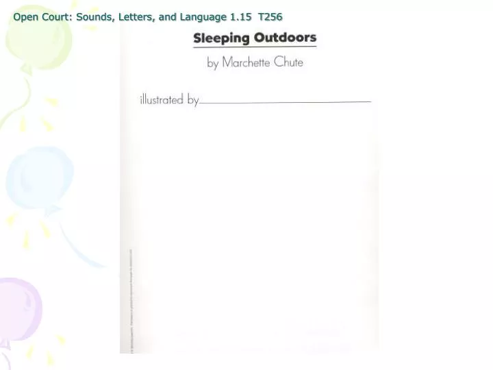 open court sounds letters and language 1 15 t256