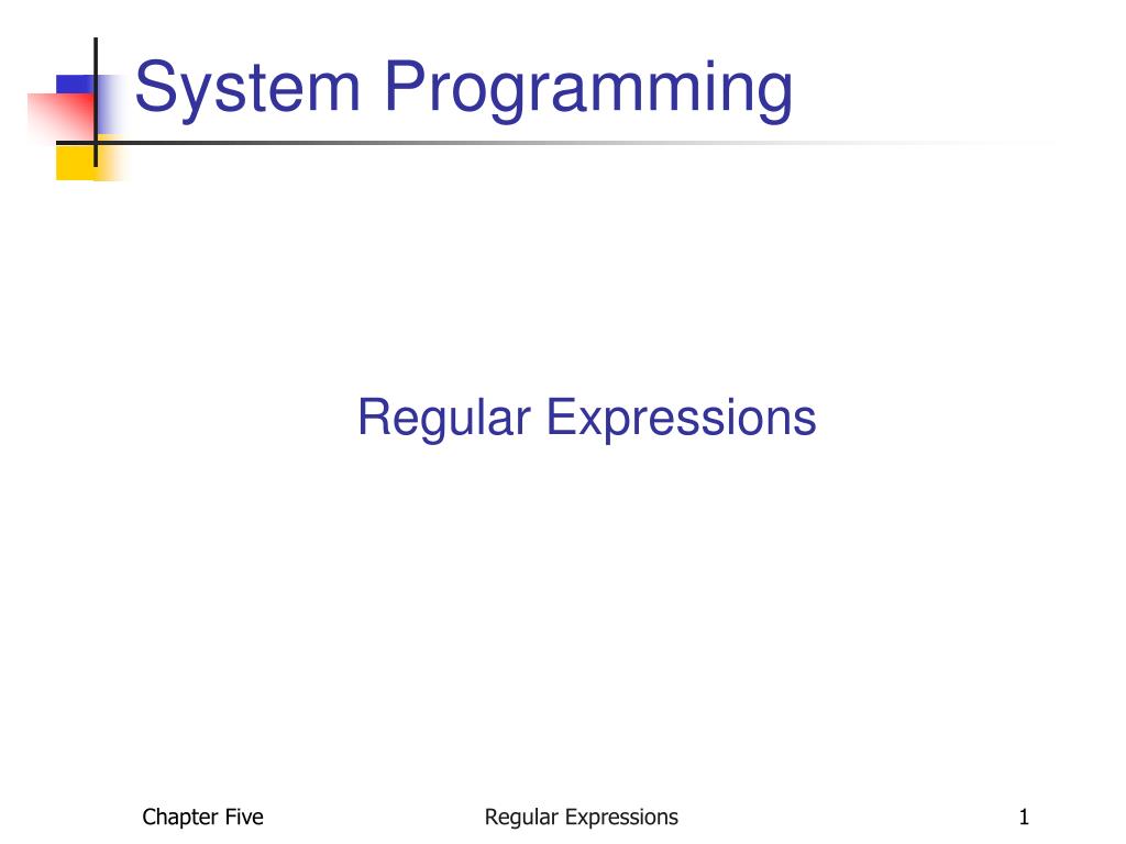 PPT - System Programming PowerPoint Presentation, free download - ID ...