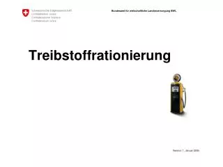 treibstoffrationierung