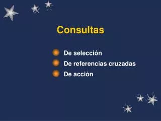 consultas