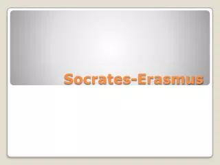 socrates erasmus