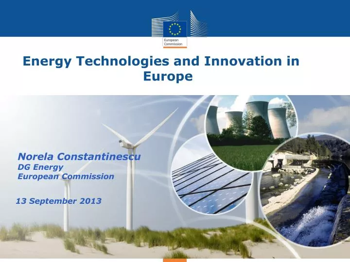 energy technologies and innovation in europe