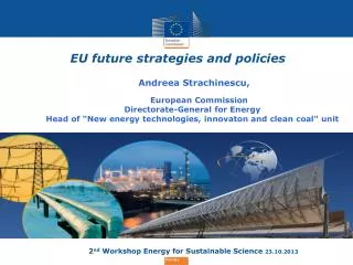 EU future strategies and policies