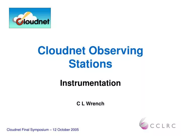 cloudnet observing stations