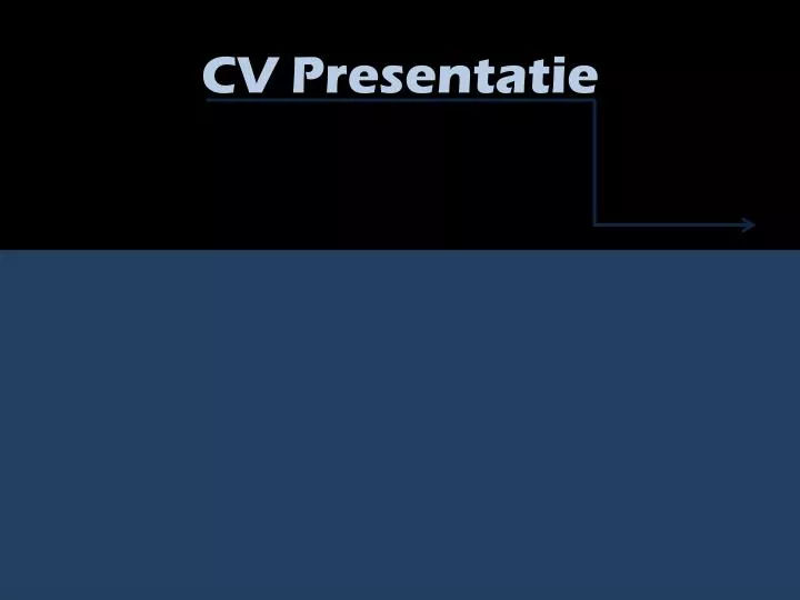 cv presentatie